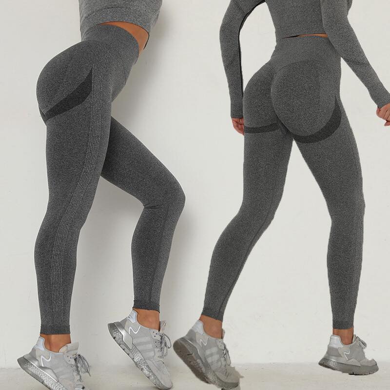 Женски Фитнес Хеланки со Push-Up Ефект – 2 Пара (S–XXL)