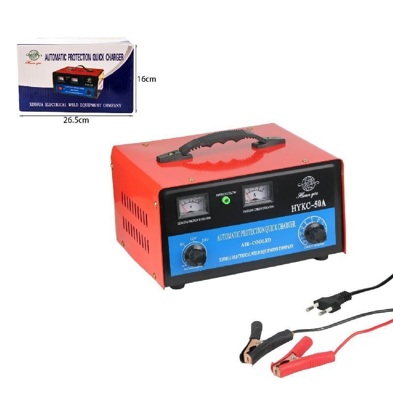 Автоматски Полнач за Автомобилски Акумулатори – 12V / 24V